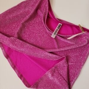 PINK / Victoria Secret Sport Mini Skirt Sparkling Rose Hot Pink